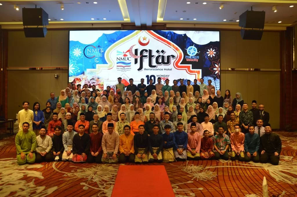 NMUC held an iftar ceremony at Renaissance Hotel Johor Bahru and it was attended by all staff of NMUC, NMR & Pelorus Velocity Netherlands Maritime University College (NMUC) Iftar Ceremony Renaissance Hotel