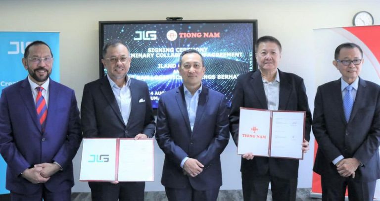 Johor Corporation (JCorp)’s subsidiary JLand Group Sdn Bhd (JLG) and Tiong Nam Logistics Holdings Bhd…..