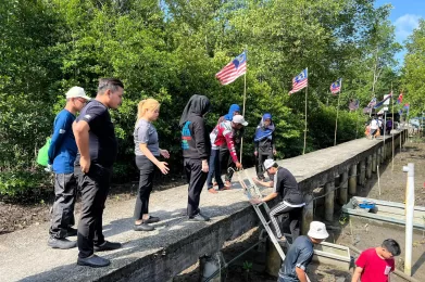 NMUC CCE Organized community service initiative alongside Bachelor in Maritime Logistics students and lecturers for a community-engagement program Netherlands Maritime University College (NMUC) community service