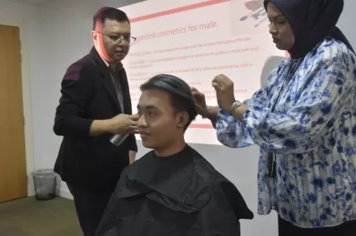 Netherlands Maritime University College (NMUC) hosted a "Personal Grooming for Staff" training session during the National Training Week (NTW) Netherlands Maritime University College (NMUC) Netherlands Maritime University College (NMUC) media