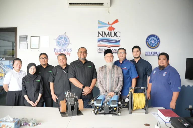 Netherlands Maritime University College (NMUC) Mini ROV, including a BlueROV system, from Cornerstone Offshore Sdn. Bhd. at the NMUC Kota Masai Workshop. Netherlands Maritime University College (NMUC) Netherlands Maritime University College (NMUC) media