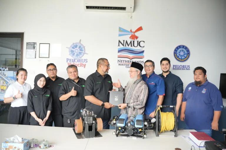 Netherlands Maritime University College (NMUC) Mini ROV, including a BlueROV system, from Cornerstone Offshore Sdn. Bhd. at the NMUC Kota Masai Workshop. Netherlands Maritime University College (NMUC) Netherlands Maritime University College (NMUC) media