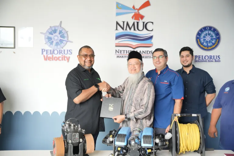 Netherlands Maritime University College (NMUC) Mini ROV, including a BlueROV system, from Cornerstone Offshore Sdn. Bhd. at the NMUC Kota Masai Workshop. Netherlands Maritime University College (NMUC) Netherlands Maritime University College (NMUC) media